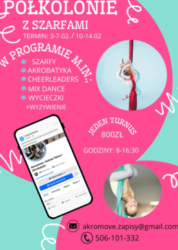 Półkolonie- Ferie 2025 Tydzień 3-7.02